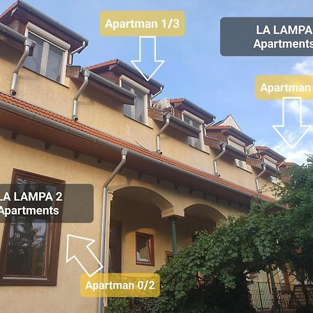 La Lampa Apartments Debrecen Eksteriør billede